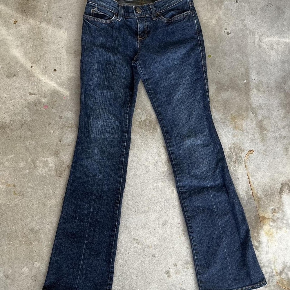 GAP Women's Dark Blue Straight Leg Jeans